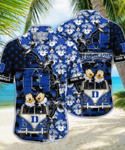 Duke Blue Devils 3D Hawaiian Shirt Beach