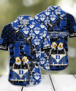 Duke Blue Devils 3D Hawaiian Shirt Beach