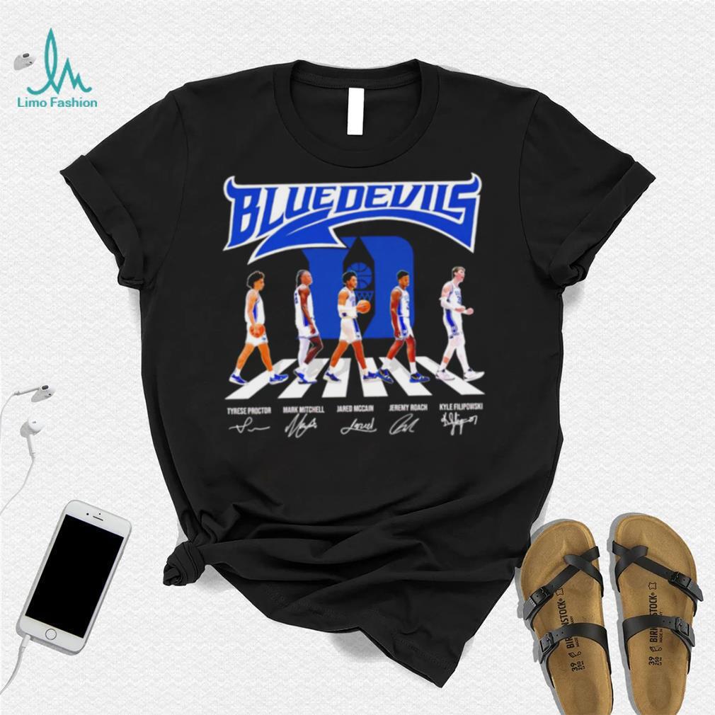 Duke Blue Devils men’s basketball famous player signatures logo shirt Duke Blue Devils men’s basketball famous player signatures logo shirt