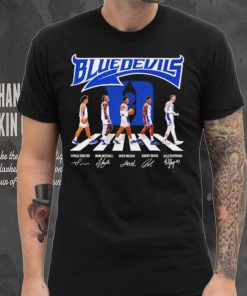 Duke Blue Devils men’s basketball famous player signatures logo shirt