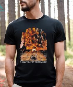 Dune Movie Fan Thank You For The Memories Signatures Shirt