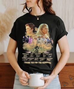 Dune Thank You For The Memories Movies From 2021 To 2024 T Shirt