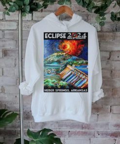 Eclipse 2024 Path Of Totality Heber Springs Arkansas shirt