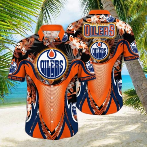 Edmonton Oilers NHL Hawaiian Shirt