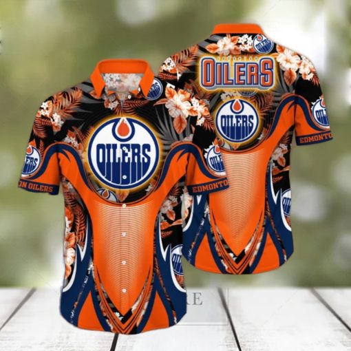 Edmonton Oilers NHL Hawaiian Shirt