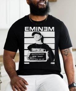 Eminem Merch Store Slim Shady Eminem Arrest T Shirt