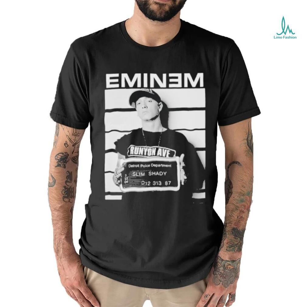 Eminem Merch Store Slim Shady Eminem Arrest T Shirt Eminem Merch Store Slim Shady Eminem Arrest T Shirt