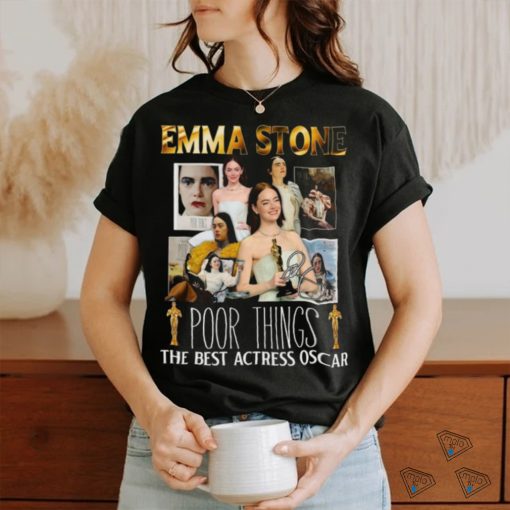 Emma Stone Poor Things The Best Actress Oscar T Shirt