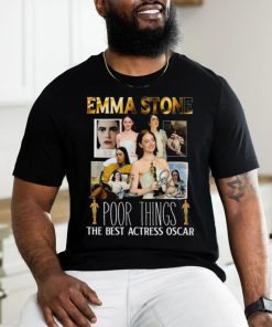 Emma Stone Poor Things The Best Actress Oscar T Shirt