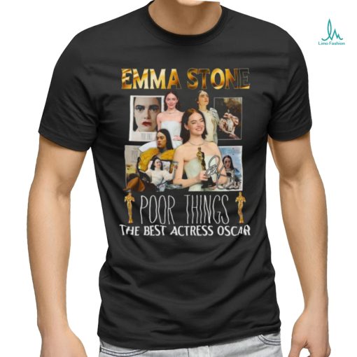 Emma Stone Poor Things The Best Actress Oscar T Shirt