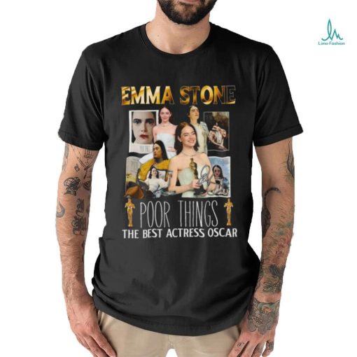 Emma Stone Poor Things The Best Actress Oscar T Shirt