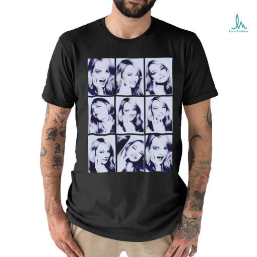 Emma Stone Smiling Album photos shirt