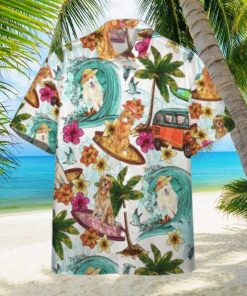 Enjoy Surfing With Retriever Dog Hawaiian Shirt