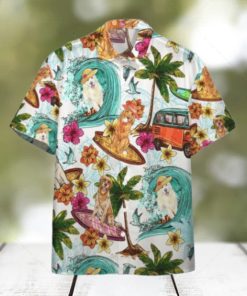 Enjoy Surfing With Retriever Dog Hawaiian Shirt