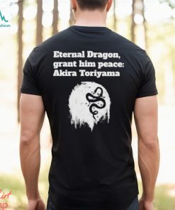 Eternal Dragon Grant him peace Akira Toriyama Rip Shirt, hoodie, sweater, long sleeve and tank top Eternal Dragon Grant him peace Akira Toriyama Rip Shirt