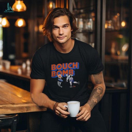 Evan Bouchard Bouch Bomb Black T Shirt