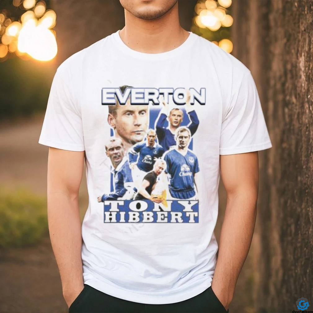 Everton Tony Hibbert shirt Everton Tony Hibbert shirt