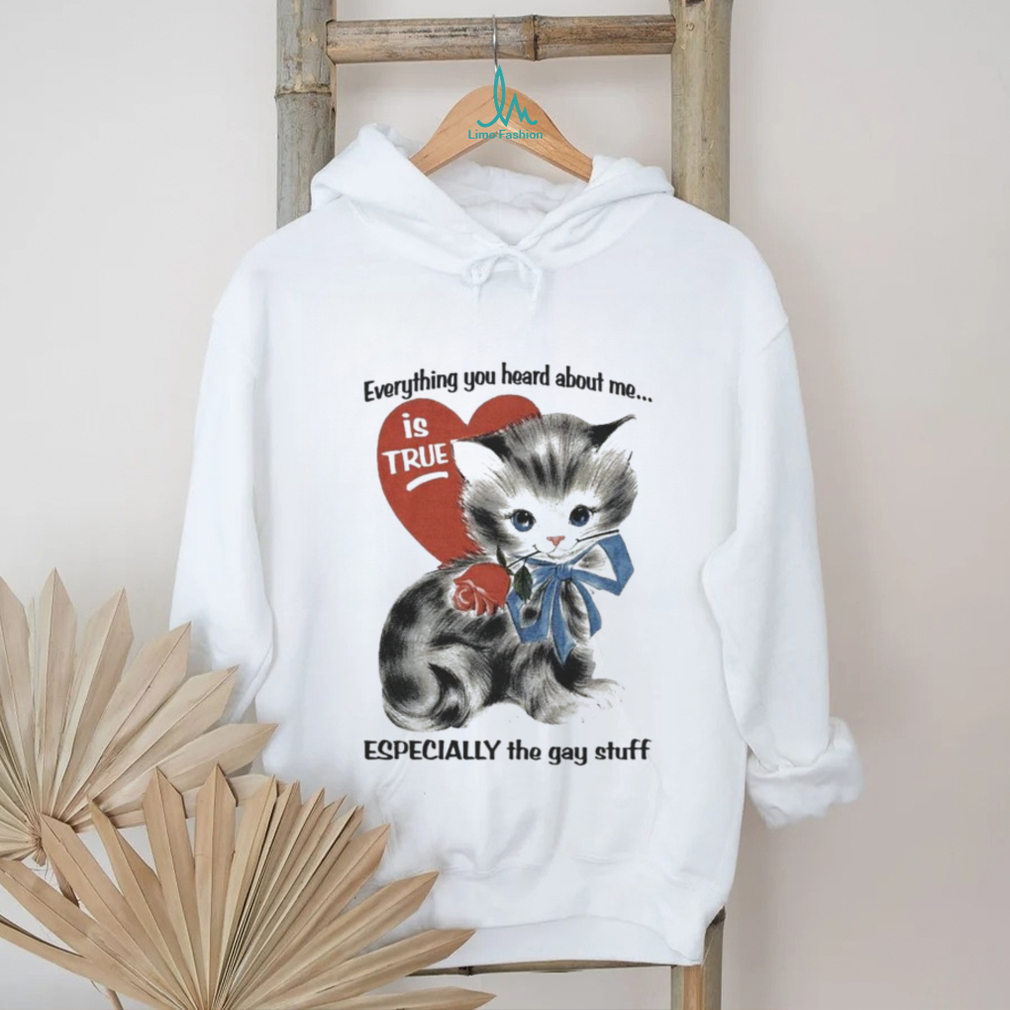Everything You Heard About Me Is True Especially The Gay Stuff Shirt Everything You Heard About Me Is True Especially The Gay Stuff Shirt