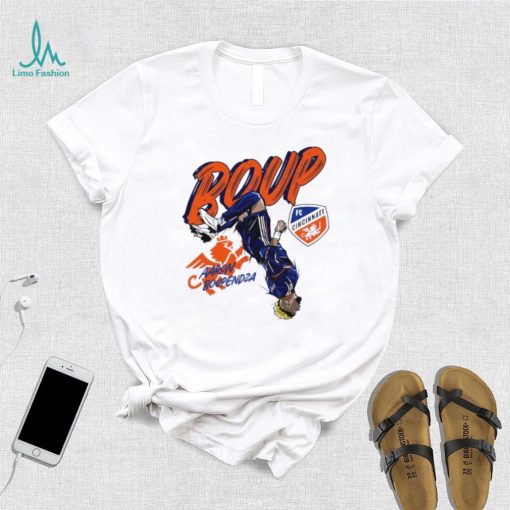 FC Cincinnati Aaron Boupendza boup flip shirt
