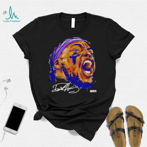 Face Derrick Henry Baltimore Scream Football Signature shirt