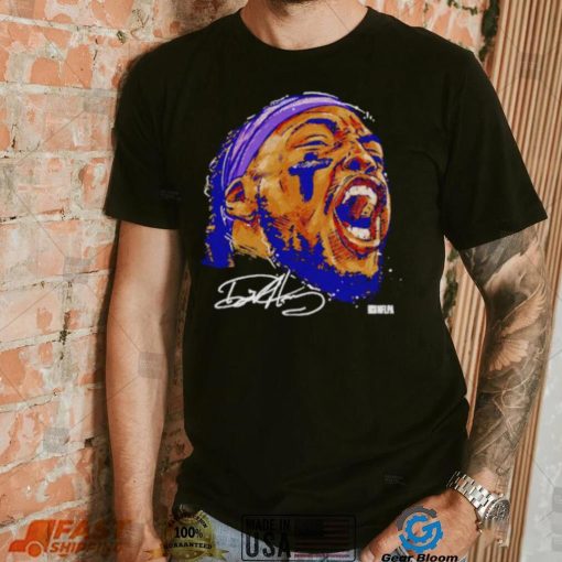 Face Derrick Henry Baltimore Scream Football Signature shirt