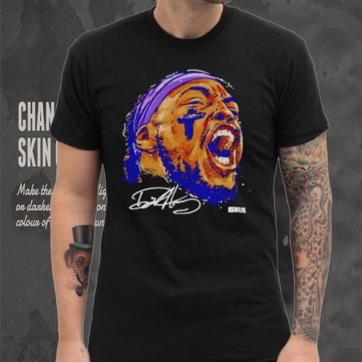 Face Derrick Henry Baltimore Scream Football Signature shirt