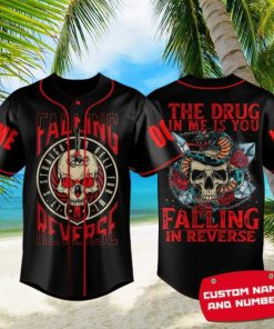 Falling In Reverse The Drug In Me Is You Custom Baseball Jersey