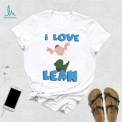 Family Guy Peter Griffin I love lean character shirt