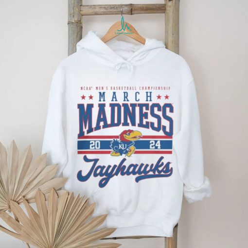 Fanatics Branded Kansas Jayhawks 2024 NCAA Men’s Basketball Tournament March Madness T Shirt