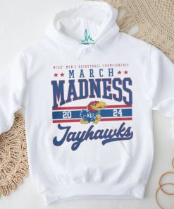 Fanatics Branded Kansas Jayhawks 2024 NCAA Men's Basketball Tournament March Madness T Shirt