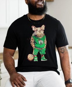 Fchwpo Bulldog Wearing Celtics Boston New Shirt