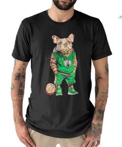 Fchwpo Bulldog Wearing Celtics Boston New Shirt