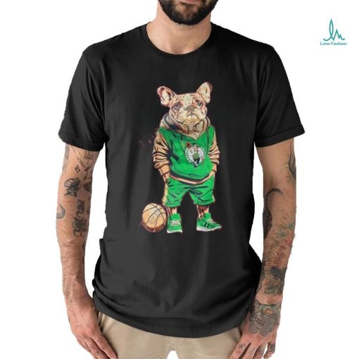 Fchwpo Bulldog Wearing Celtics Boston New Shirt