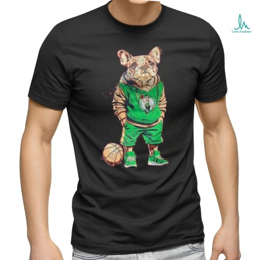 Fchwpo Bulldog Wearing Celtics Boston New Shirt