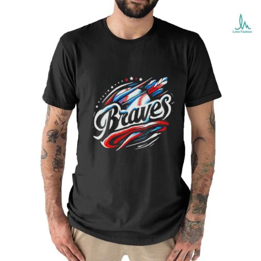Feathers Braves Baseball Mlb Team Shirt
