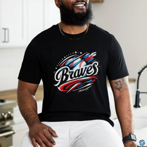Feathers Braves Baseball Mlb Team Shirt