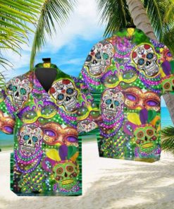 Festival Sugar Skull Hawaiian Shirt Style Gift