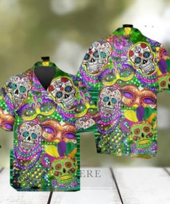 Festival Sugar Skull Hawaiian Shirt Style Gift