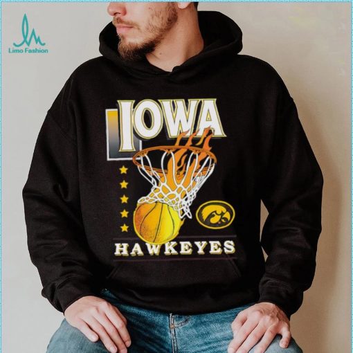 Fire stars Iowa Hawkeyes basketball logo 2024 shirt