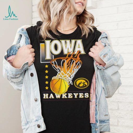 Fire stars Iowa Hawkeyes basketball logo 2024 shirt