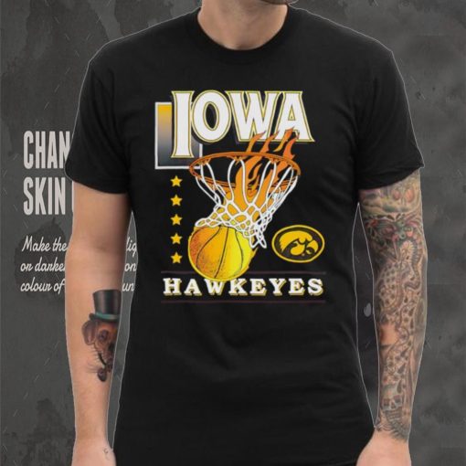 Fire stars Iowa Hawkeyes basketball logo 2024 shirt