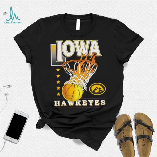 Fire stars Iowa Hawkeyes basketball logo 2024 shirt