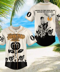 Fleetwood Mac Listen To The Wind Blow Watch The Sun Rise Custom Baseball Jersey