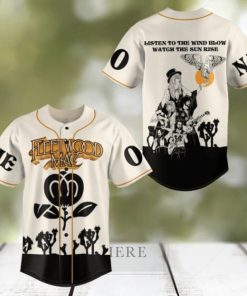 Fleetwood Mac Listen To The Wind Blow Watch The Sun Rise Custom Baseball Jersey