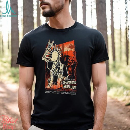 Flogging Molly Downtown Las Vegas Las Vegas, Nv Tour 2024 Poster shirt