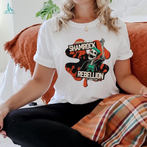 Flogging Molly’s shamrock Rebellion St. Patrick’s day 2024 shirt