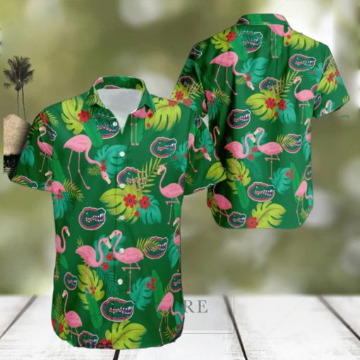 Florida Gators Football Hawaiian Shirt Flamingo Funny Summer For Men Women