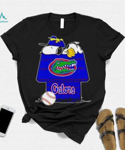 Florida Gators Snoopy And Woodstock The Peanuts Baseball shirt