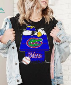 Florida Gators Snoopy And Woodstock The Peanuts Baseball shirt