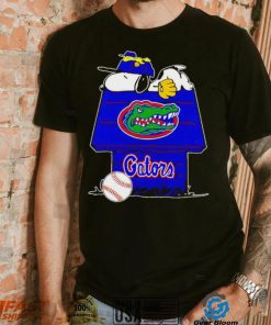 Florida Gators Snoopy And Woodstock The Peanuts Baseball shirt